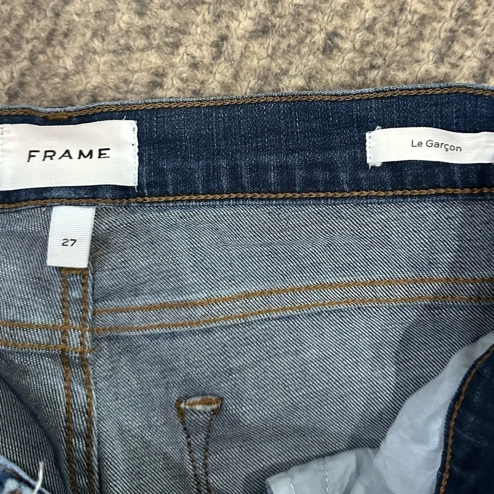 FRAME Women’s Le Garçon Jeans, EUC! - Picture 4 of 4